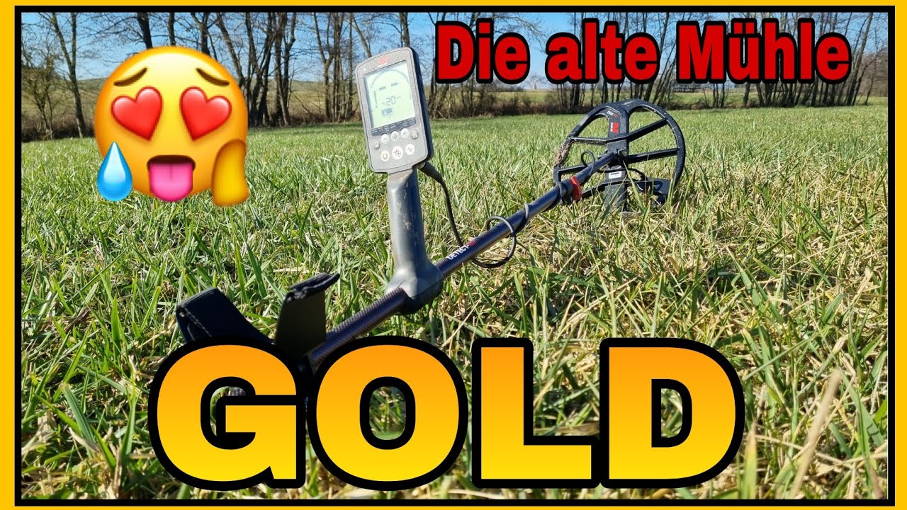 GOLD unter der Spule, sondeln mit dem MINELAB EQUINOX 800