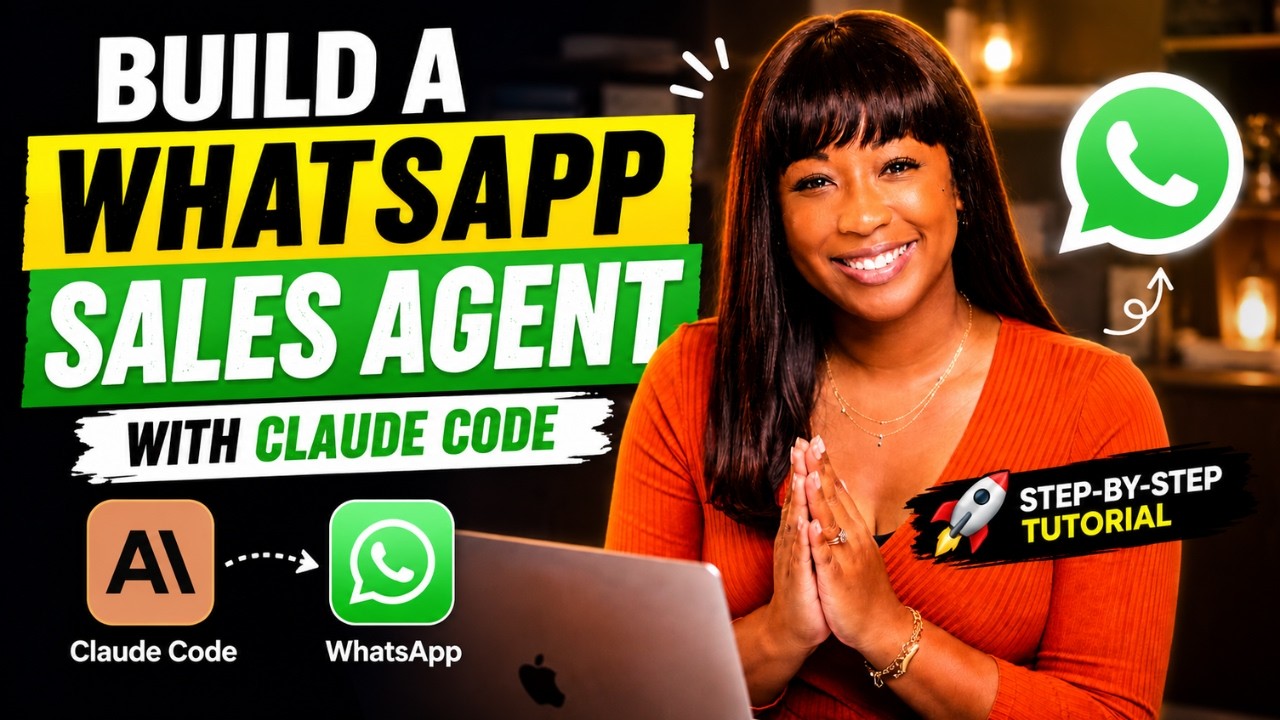 Build a WhatsApp Sales Agent with Claude Code (Step-by-Step AI Tutorial)