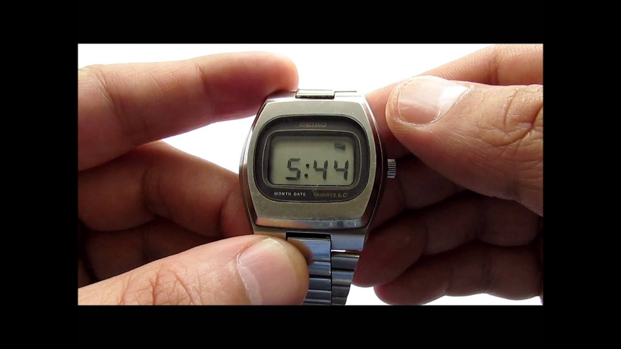 Seiko 0532-5009 Digital Wrist Watch