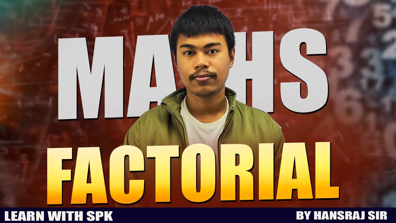 Assam Police / ADRE  || Factorial  || By Hansraj Sir