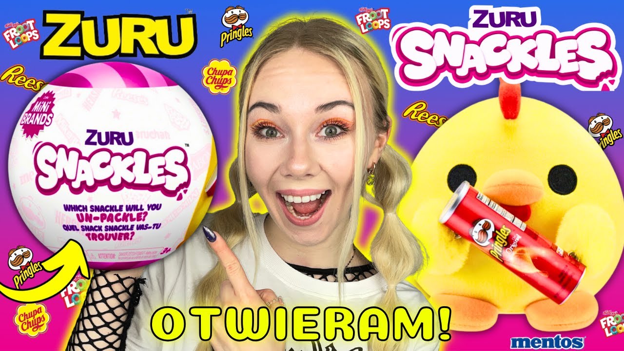 🧸 OTWIERAM PLUSZACZKI ZURU SNACKLES | SNACKLES | ZURU | SERIA 1 | Pattje