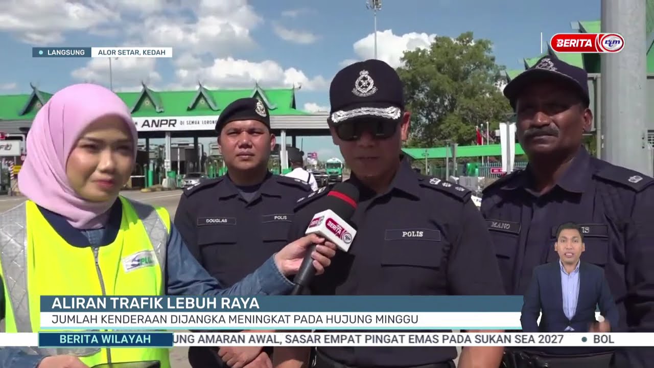 21 FEB 2026 - BW- ALIRAN TRAFIK LEBUH RAYA JUMLAH KENDERAAN DIJANGKA MENINGKAT PADA HUJUNG MINGGU