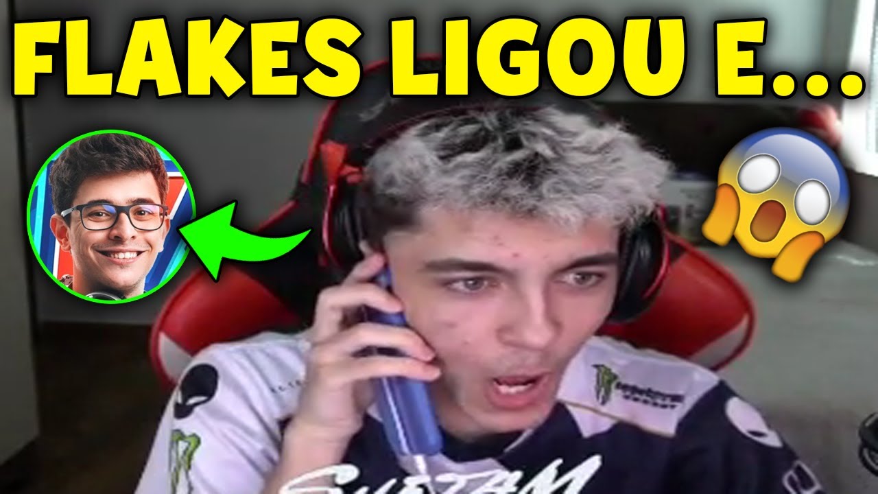 SUETAM RECEBEU UMA LIGA&Ccedil;&Atilde;O DO FLAKES POWER e ISSO ACONTECEU... 😳