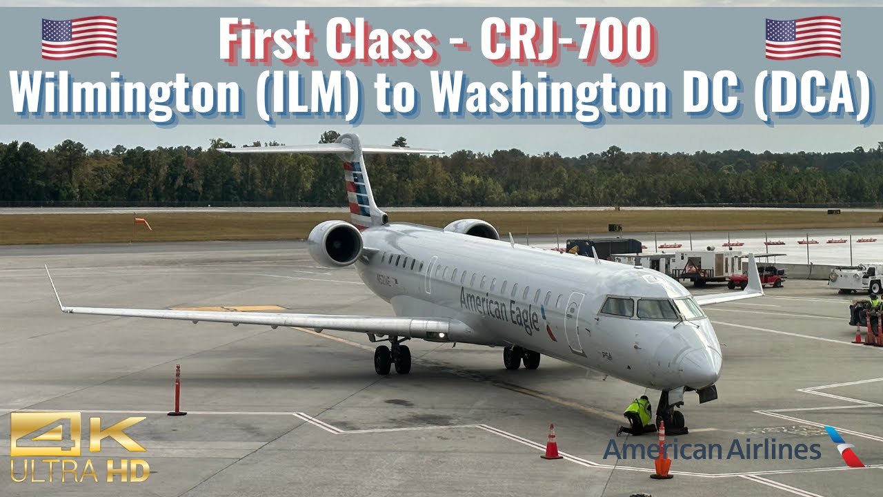 American Eagle | CRJ-700 | First Class | Wilmington (ILM) to Washington DC (DCA) | Trip Report