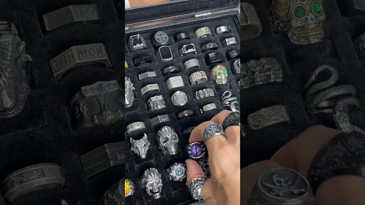 Men&rsquo;s Alternative Stainless Steel Rings