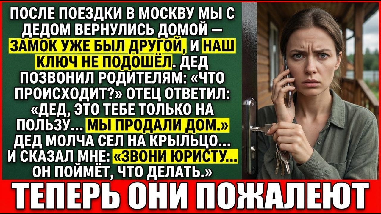 Пока Мы Были В Москве, Родители Продали Дом Деда — А Потом Случилось То, Что Их Добило