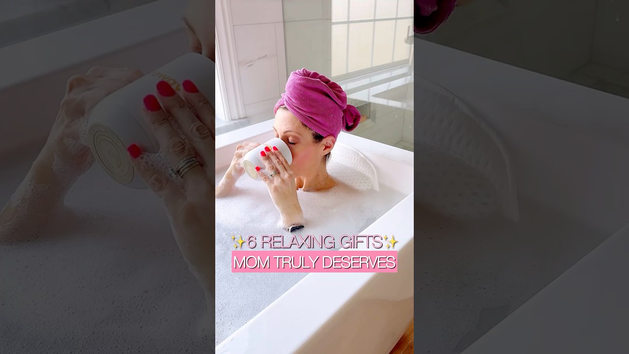 6 Must-Have Relaxing Gifts for Mom This Christmas! 🎁✨