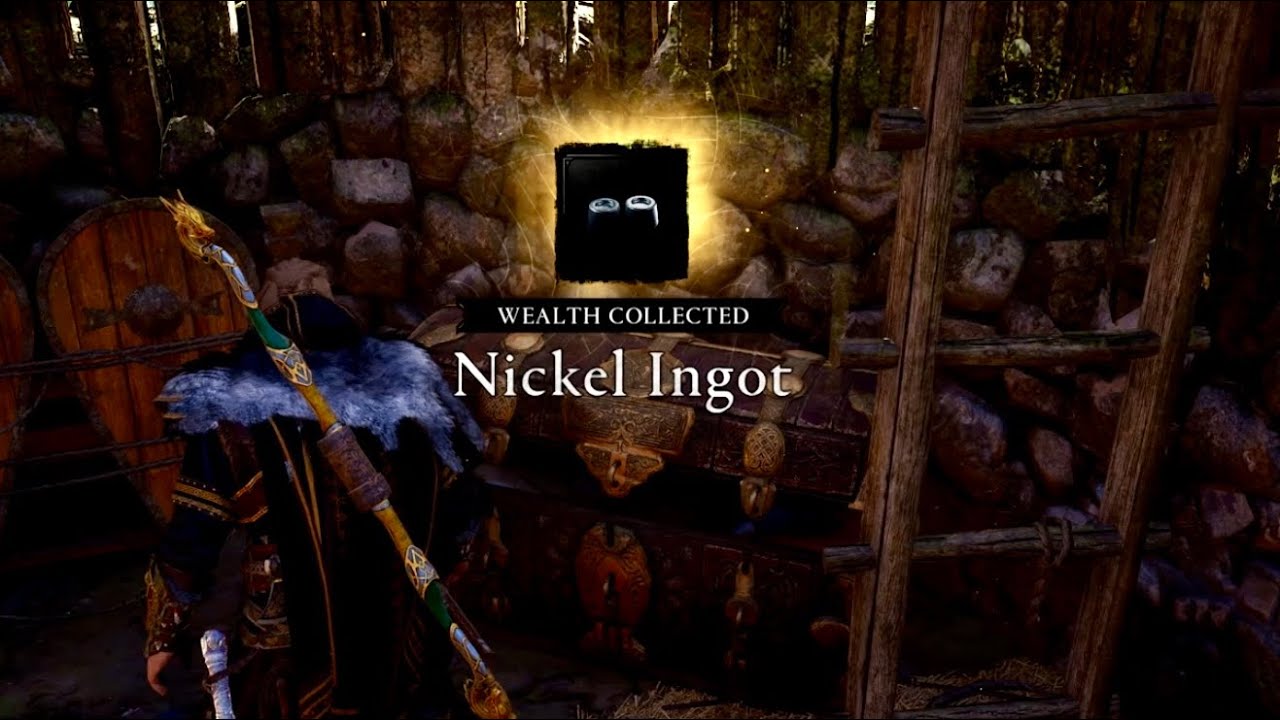 Nickel Ingot wealth treasure chest in Colcestre Barracks! Assassin&rsquo;s Creed Valhalla!