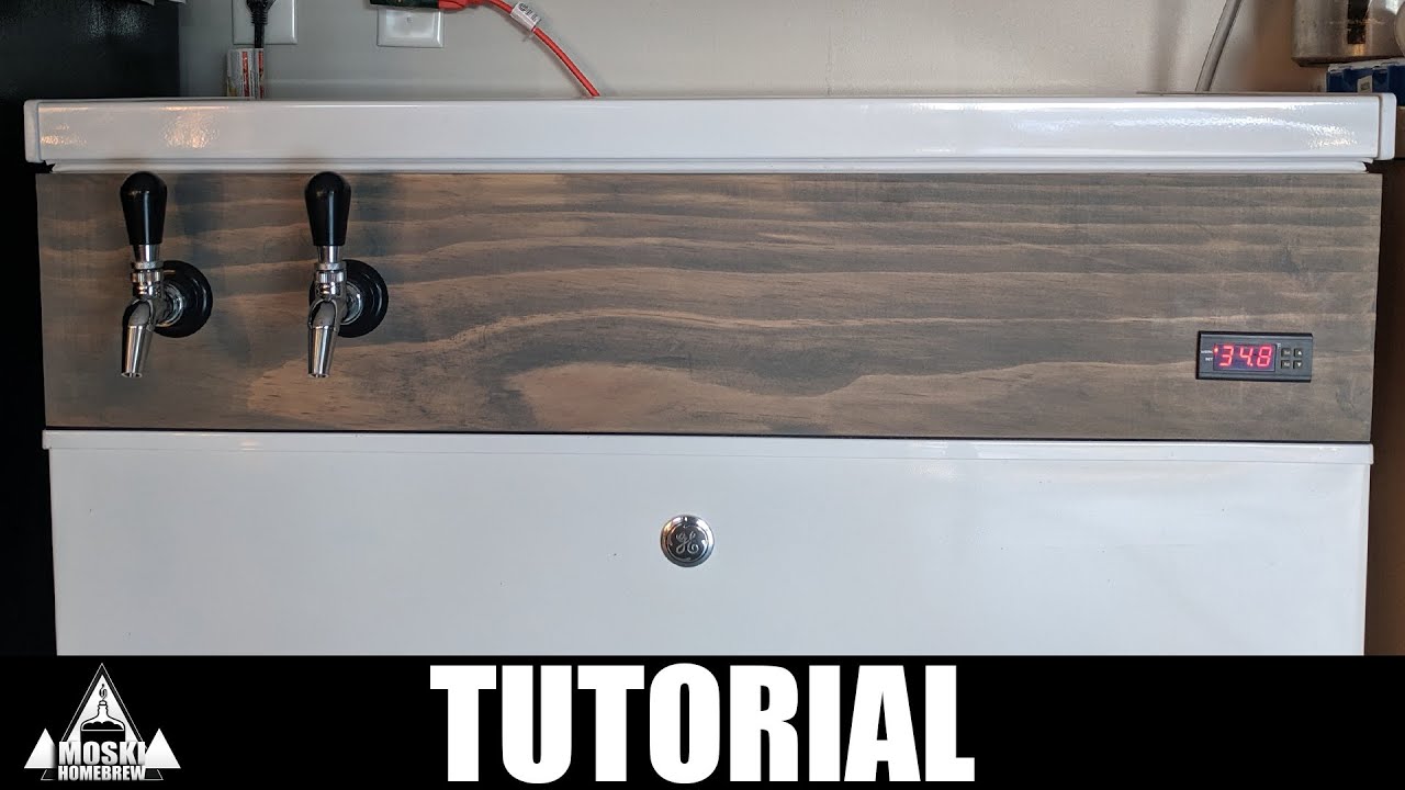 Keezer Faucet, Temp Control, CO2 Line Routing Installation - Tutorial