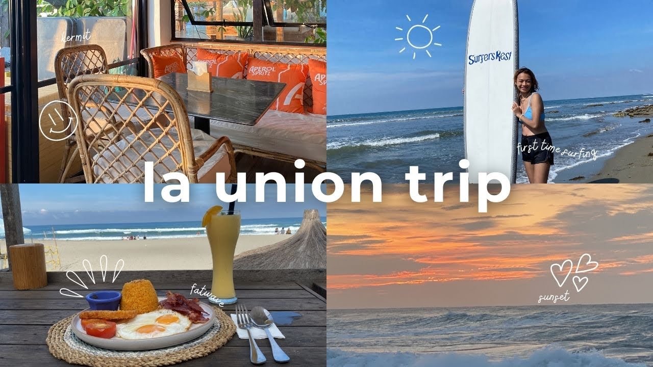 3d2n solo trip to san juan, la union (elyu): great northwest, surfing, bagnet by the beach 🏄🏽‍♀️🌅