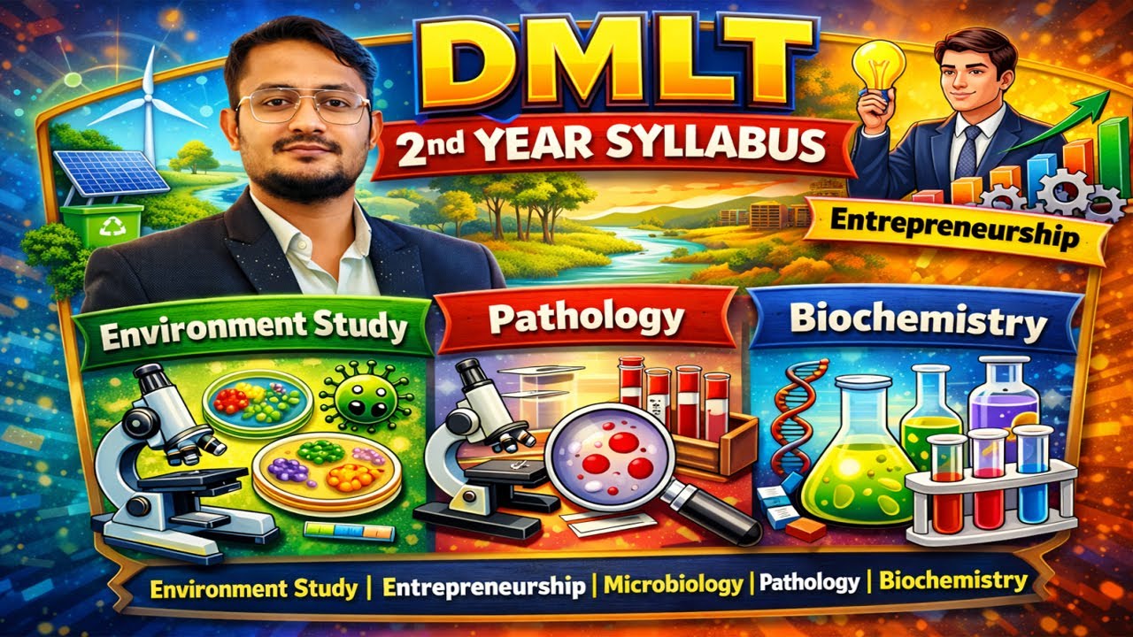DMLT 2nd year syllabus  dmlt syllabus #dmlt #mayankmlt #biochemistry #microbiology #mayank