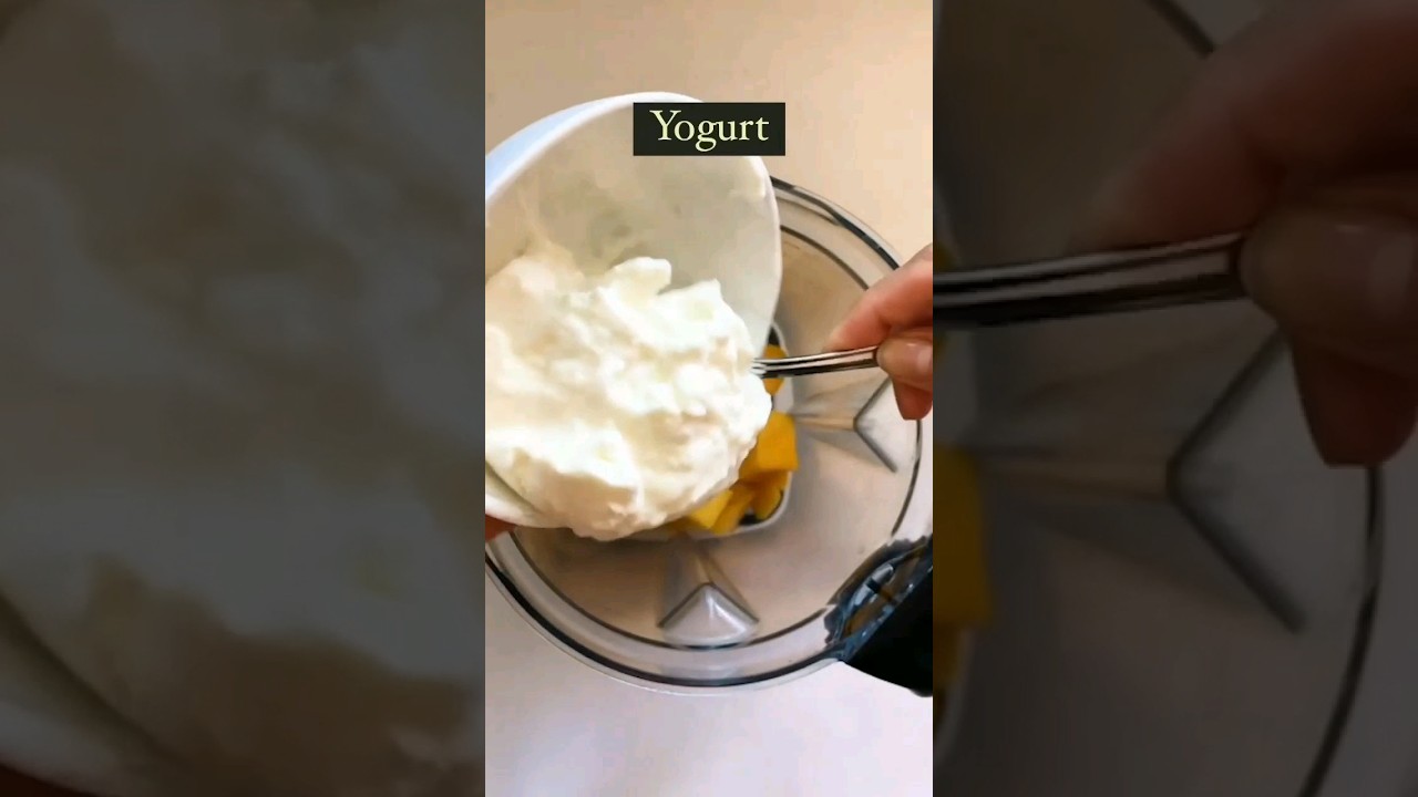 Mango Lassy very Tasty_tasty #shortss #food #drinksprig #cooking