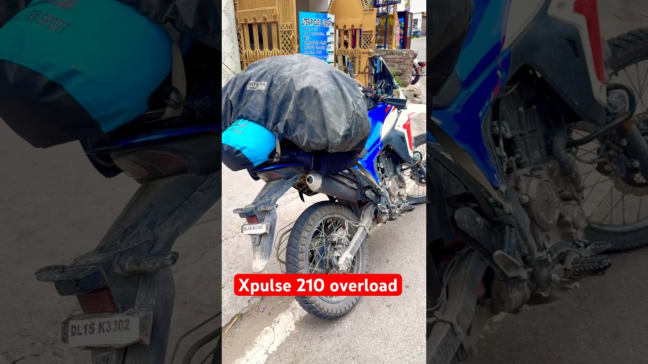 Geri xpulse weight capacity 🤩 #rohinidelhi #rohiniupdates #rohininews #rohini