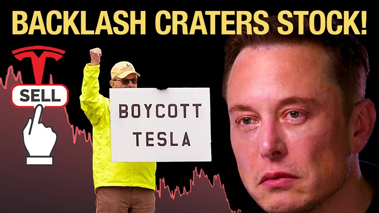 World's FURY at Elon Musk is TANKING Tesla Stock!