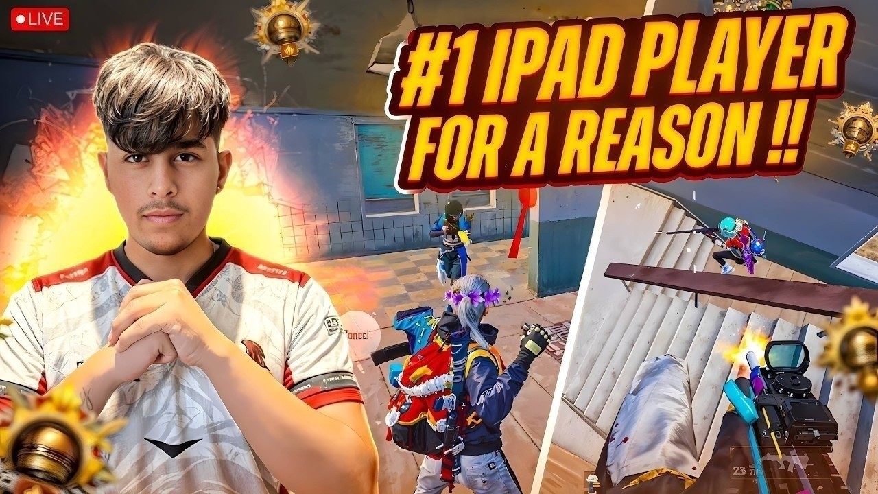 #1 IPAD PLAYER FOR A REASON!! | BGMI LIVE | #bgmi #shortsfeed #pubgm