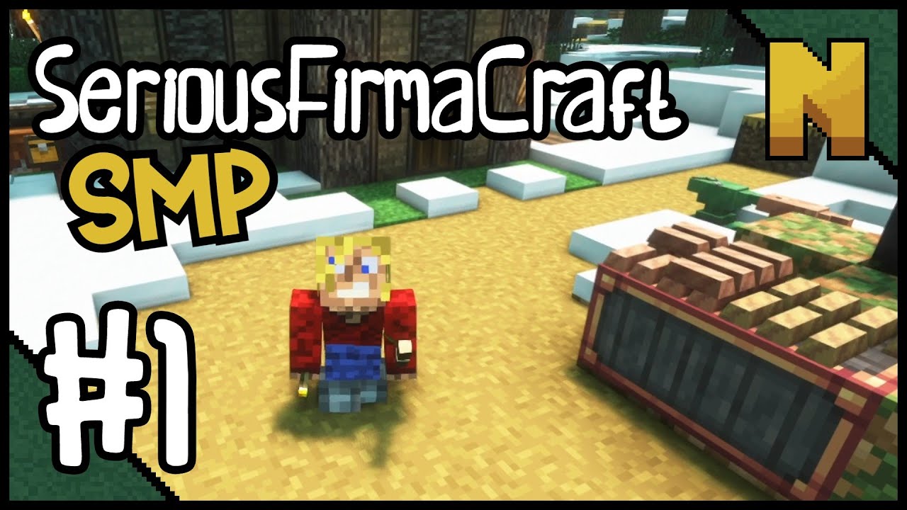 NEW TFC SERIES! Getting settled on the SeriousFirmaCraft SMP!