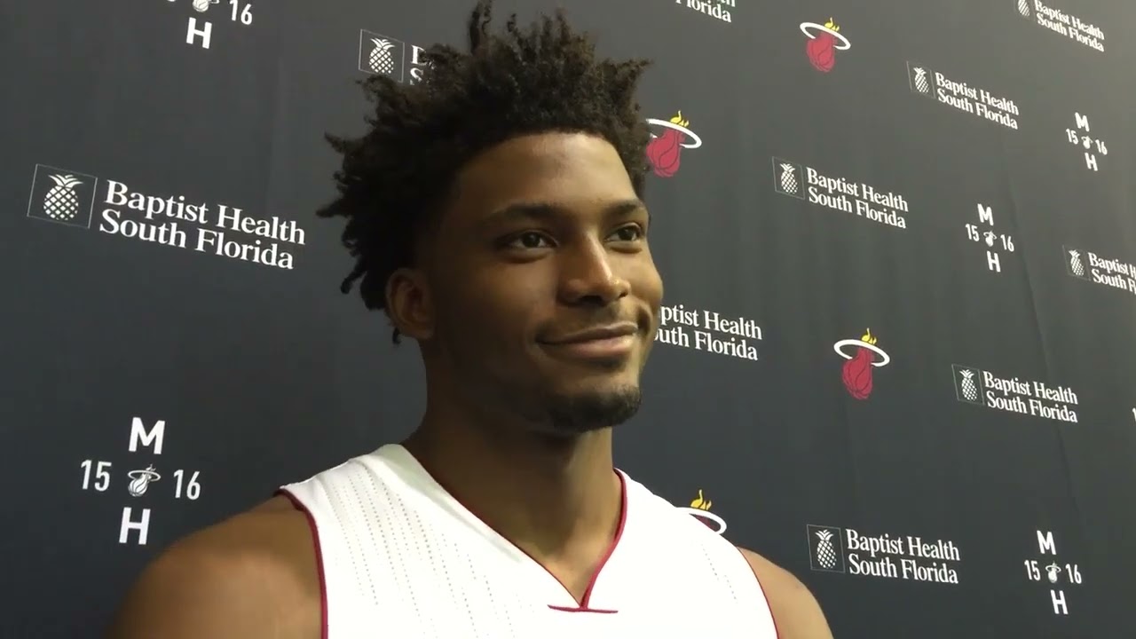 Miami Heat 2015 Media Day - Justise Winslow wants to contribute however coach sees fit