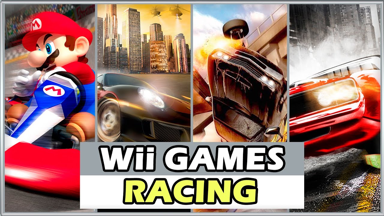 TOP 30 BEST RACING GAMES ON NINTENDO Wii || BEST Wii GAMES