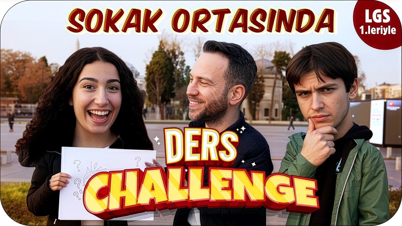 LGS Birincileri Sokakta Öğrencilerle Kapıştı 💥 Soru Challenge’ı Kim Kazandı❓