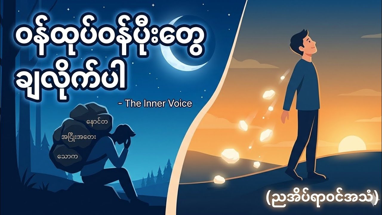 စိတ်အေးချမ်းမှုအတွက် လက်လွှတ်လိုက်ခြင်း (The Art of Letting Go) | စိတ်အပန်းဖြေစရာ