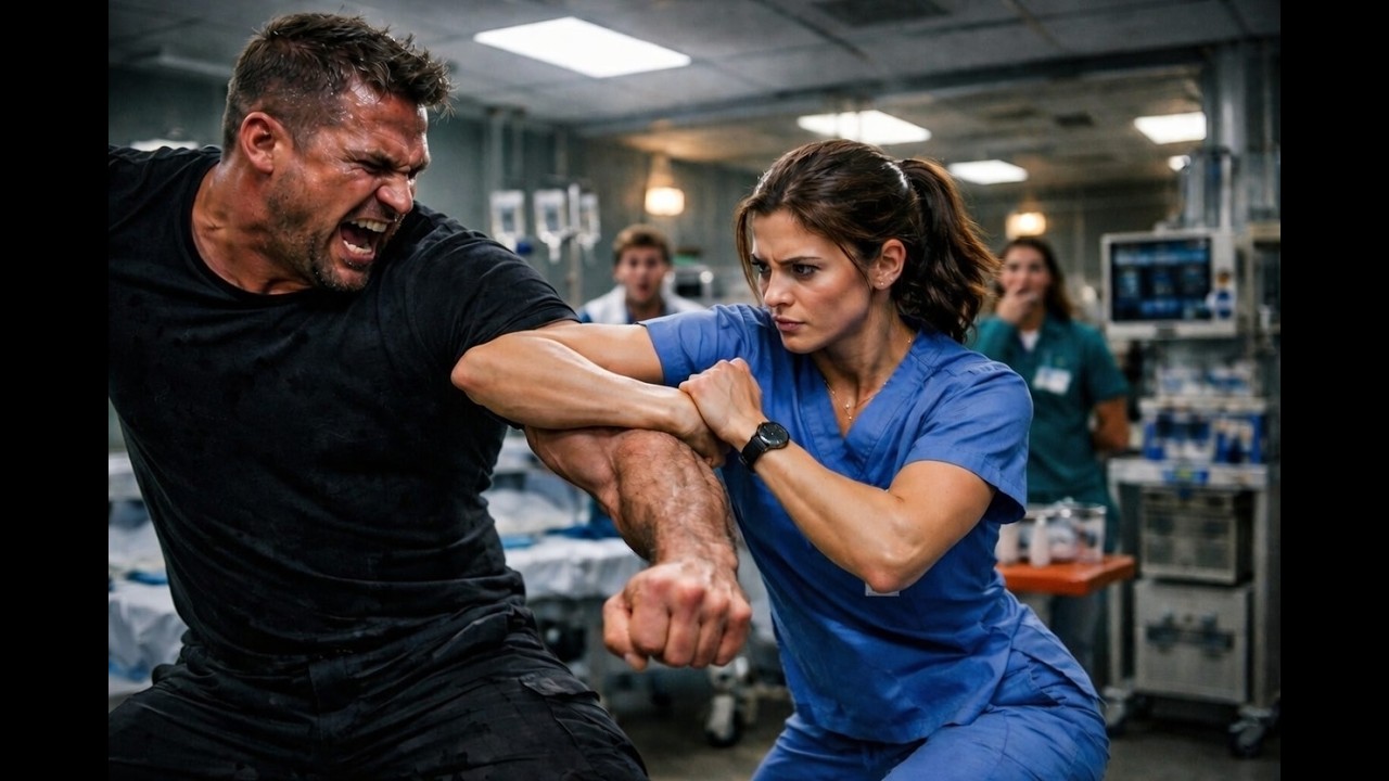 Dwumetrowy Olbrzym Wpadł w Szał &mdash; Utykająca Pielęgniarka Powaliła Go w Sekundę