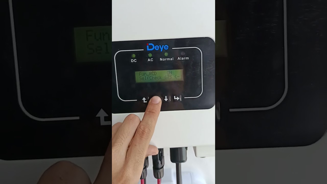 Configuração inversor DEYE. tempo de conexão 180 segundos padrão Energisa vistoria.