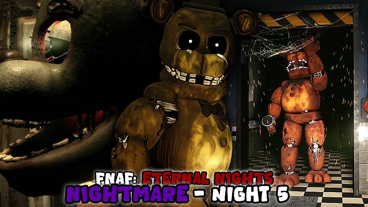 [ROBLOX] Fnaf Eternal Nights - How To Beat Night 5? (Nightmare Mode)