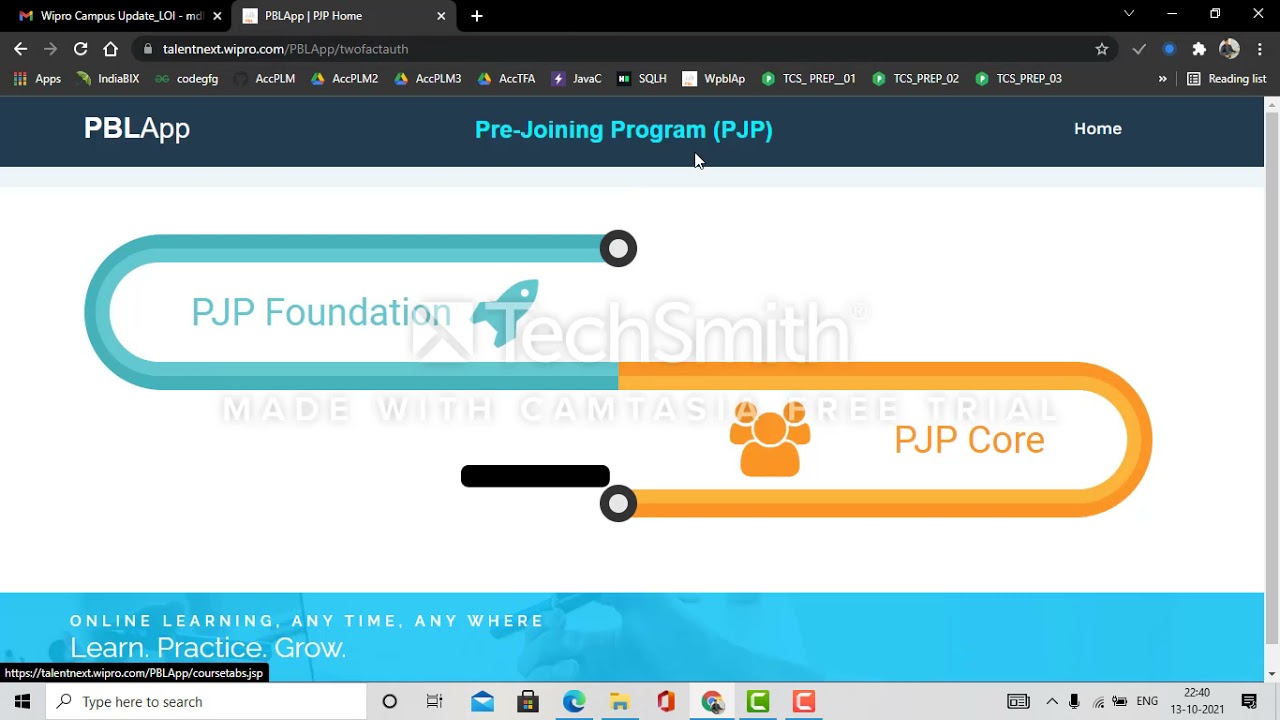 How to access wipro module|PBL Login Guidelines|wipro Elite module|PJP and PJP core