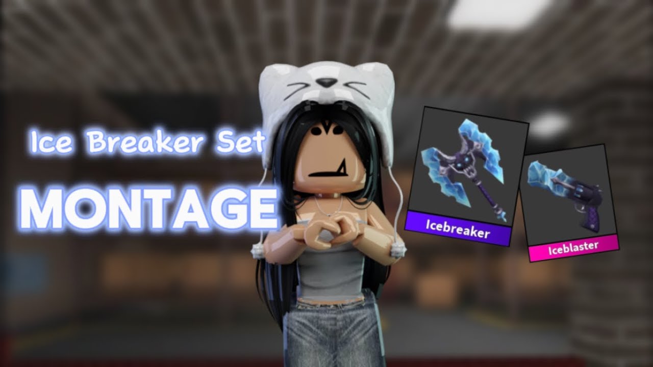 MM2 ICE BREAKER SET MONTAGE *+BEATING CAMPERS!*