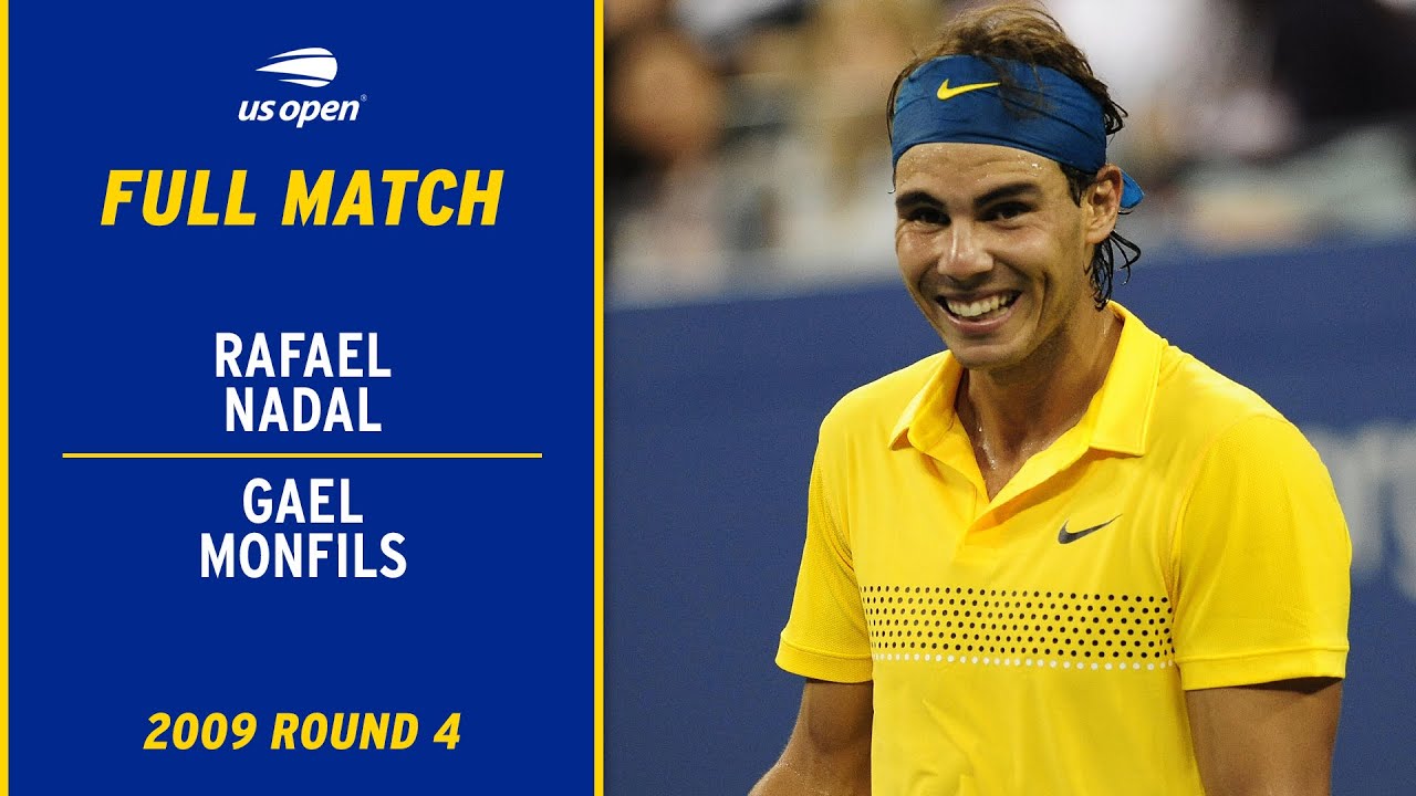 Rafael Nadal vs. Gael Monfils Full Match | 2009 US Open Round 4