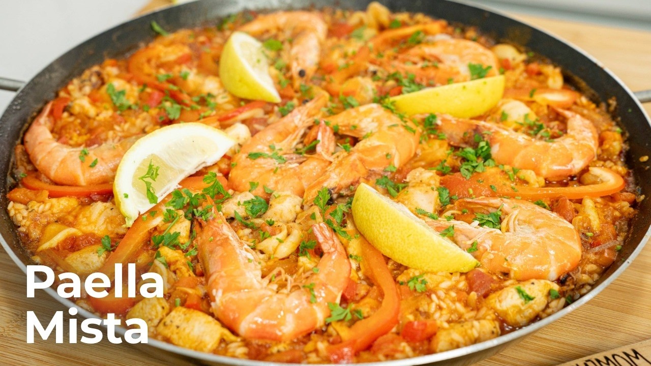 Paella Mista à Portuguesa | Simples e Cheia de Sabor