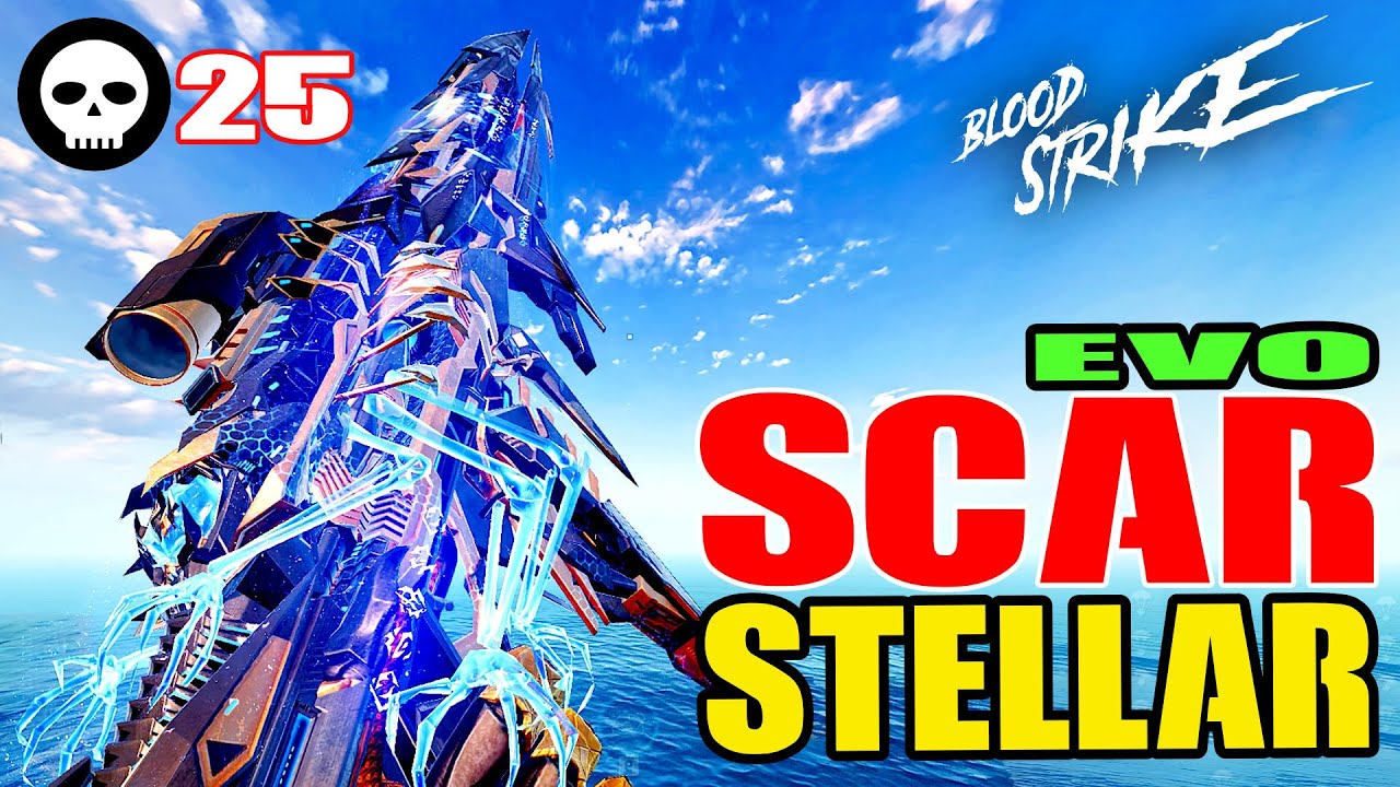 GACHA EVO SCAR STELLAR! MAHAL BENER AUTO BANGKRUT 😂 Blood Strike Indonesia
