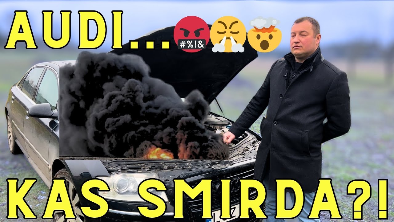 SVYLANTI ATIDARU LANGU AUDI. Tvarkom. AUDI A8L 4.2. 4dalis.
