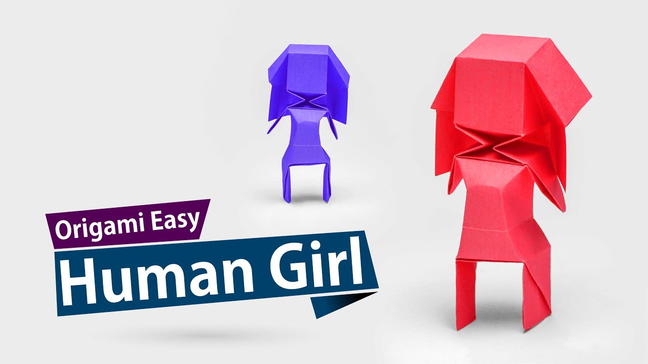 DIY Human Girl Origami