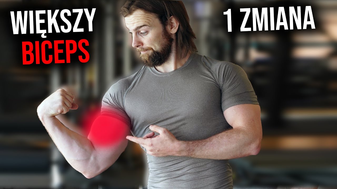Większy biceps dzięki prostej zmianie  *Wyeliminuj 1 błąd*