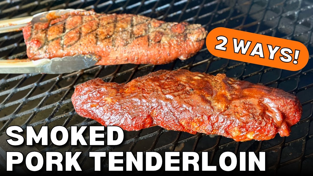 Копчёная свиная вырезка на гриле-пеллете — НО приготовленная КАК РЕБРЫШКИ! Новый для меня способ,...