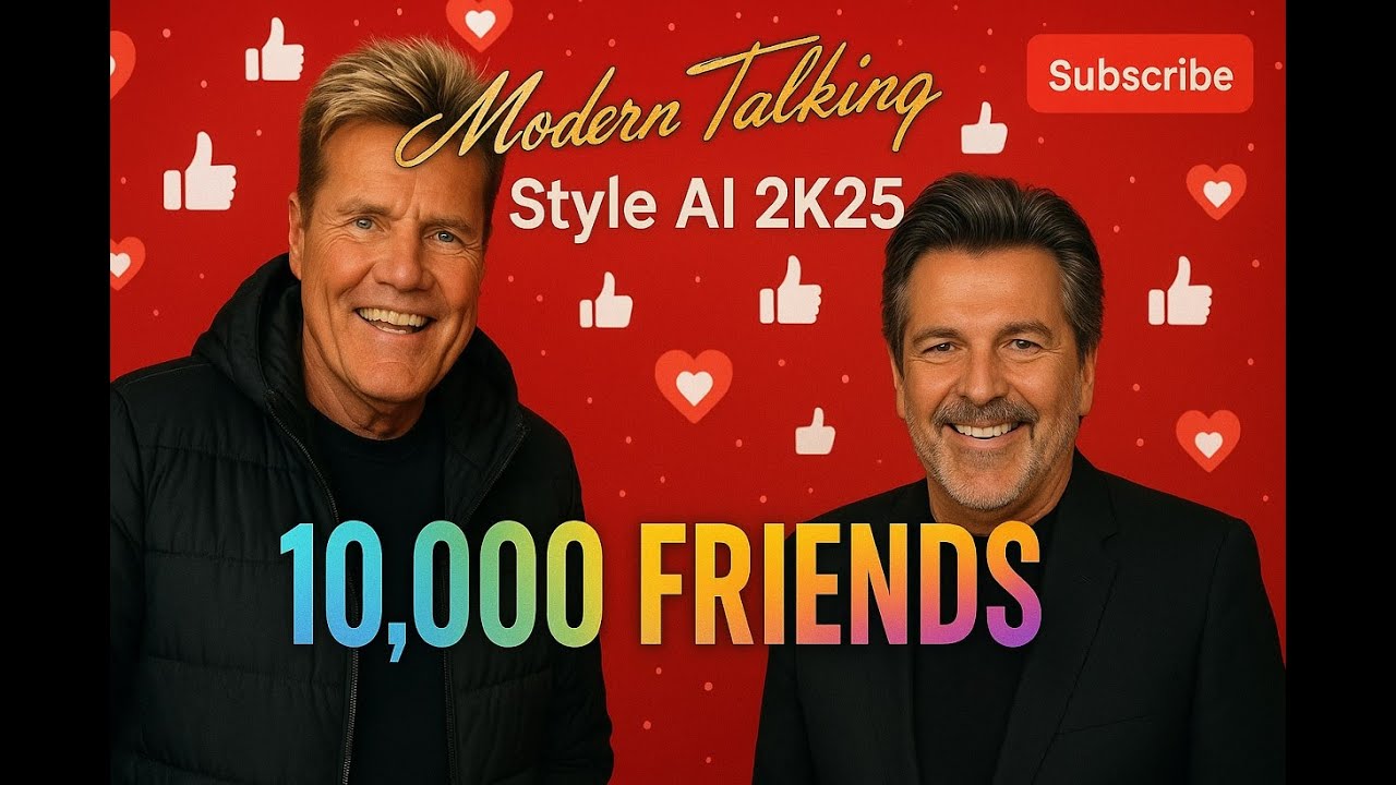 Modern Talking Style AI 2k25 10000 Friends