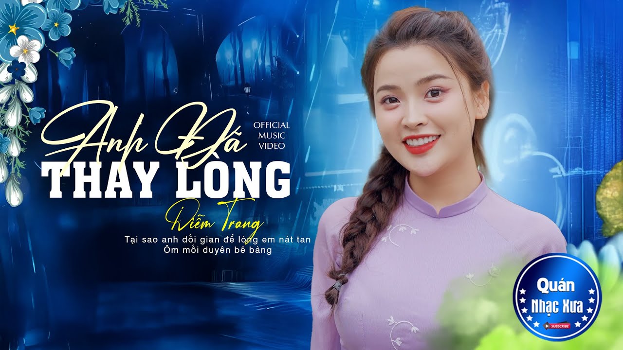 ANH ĐÃ THAY LÒNG Đơn Ca DIỄM TRANG➤ Bolero Disco Gái Xinh 2K8 KHÔNG QUẢNG CÁO Nghe ÊM TAI DỄ NGỦ