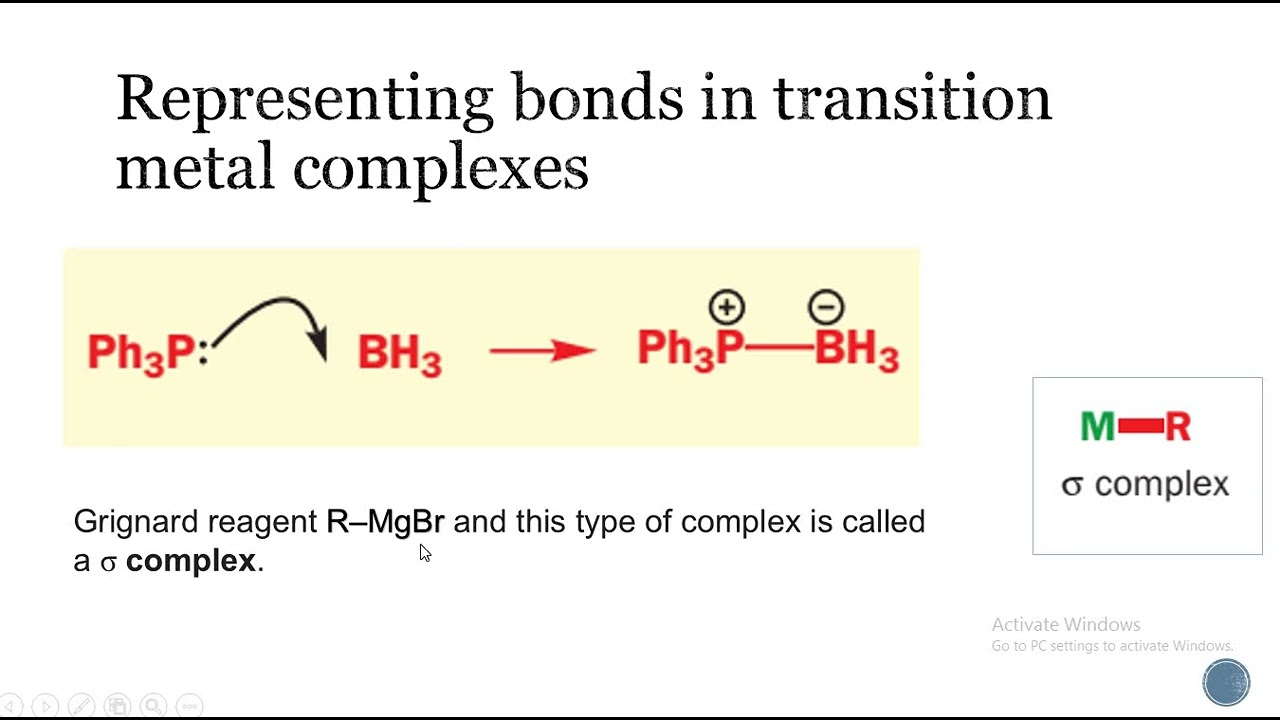 Organometallic chemistry