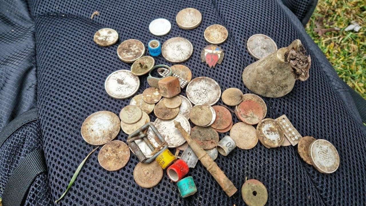 Я нашел лес, полный монет и интересных предметов!