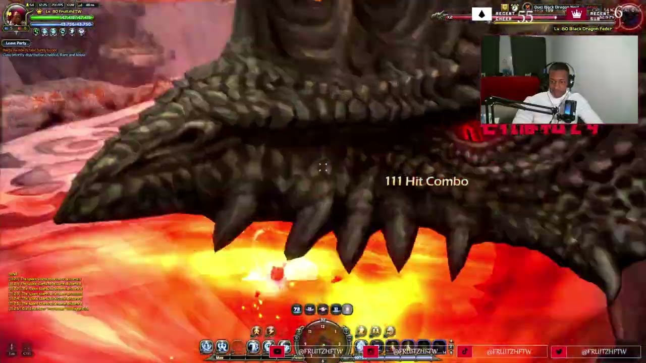 Duel Dragon Nest Solo - Black Dragon (Blade Dancer POV) Dragon Nest Origins