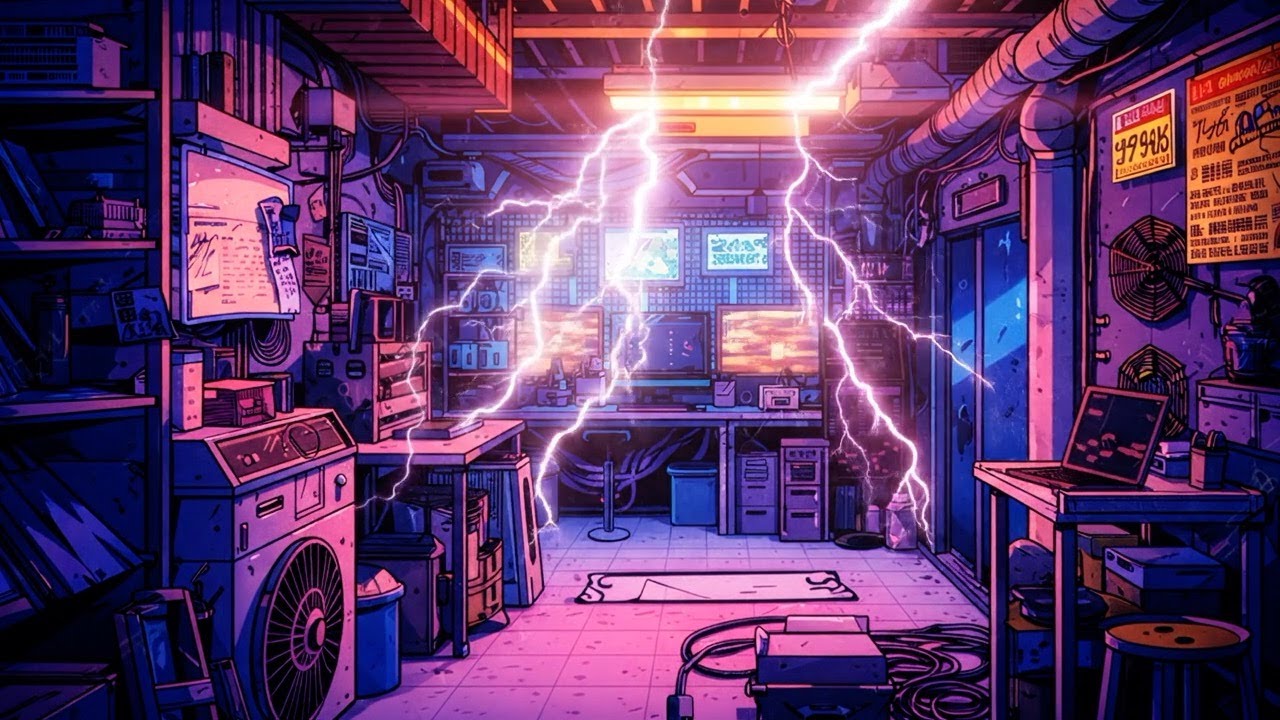 Dead Signal Room: Cyberpunk Nights | 1 Hour of Synthwave & Cyberpunk | BlissWave