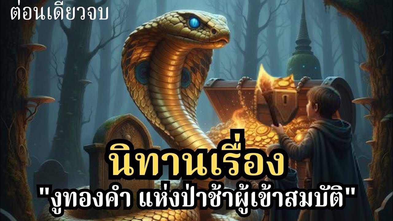 งูทองคำเเห่งป่าช้าผู้เผ่าสมบัติ จบต่อนเดียว#งูผู้เฝ้าสมบัติ