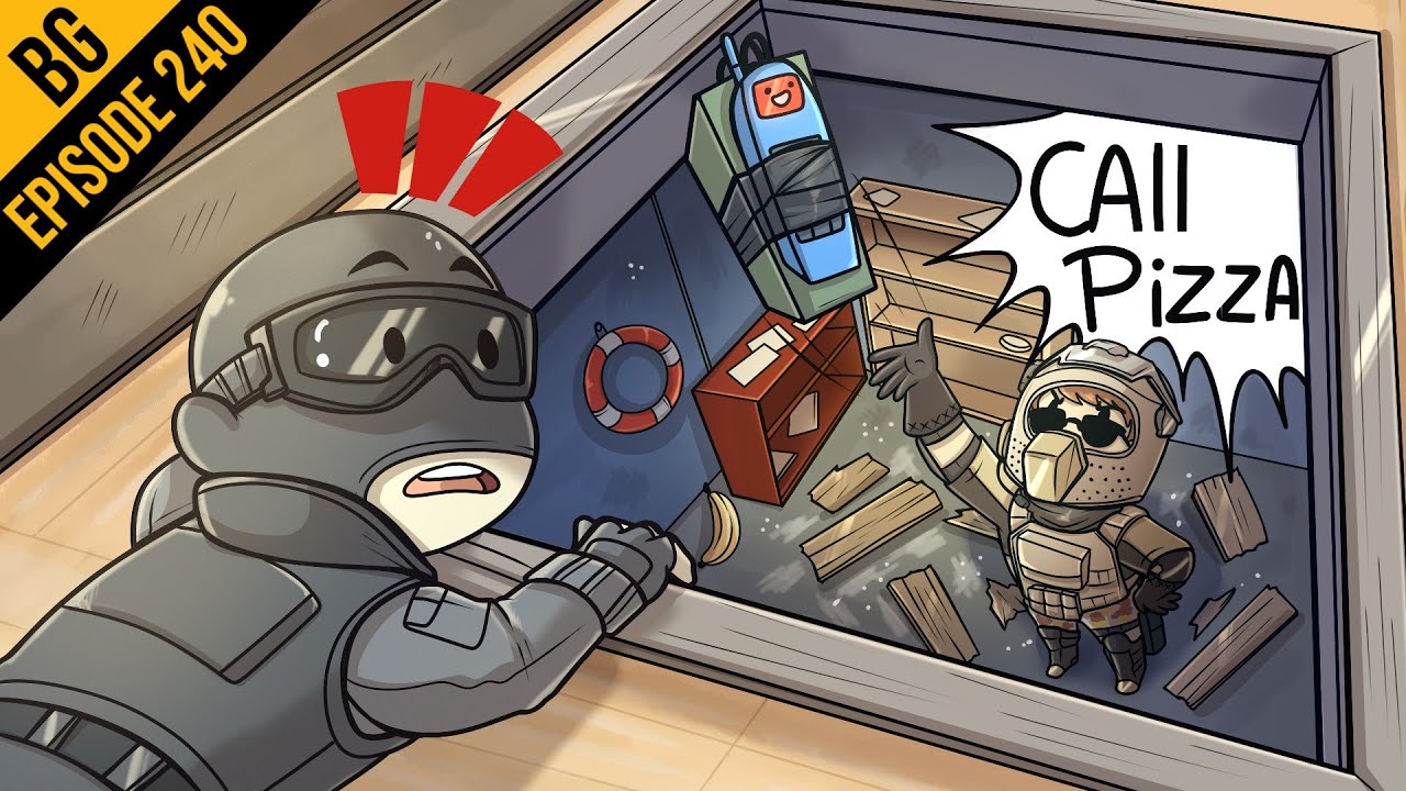 Rainbow Six Siege - Random Moments | Ep. 240 - Call Pizza & Extreme Tachanka Buff!