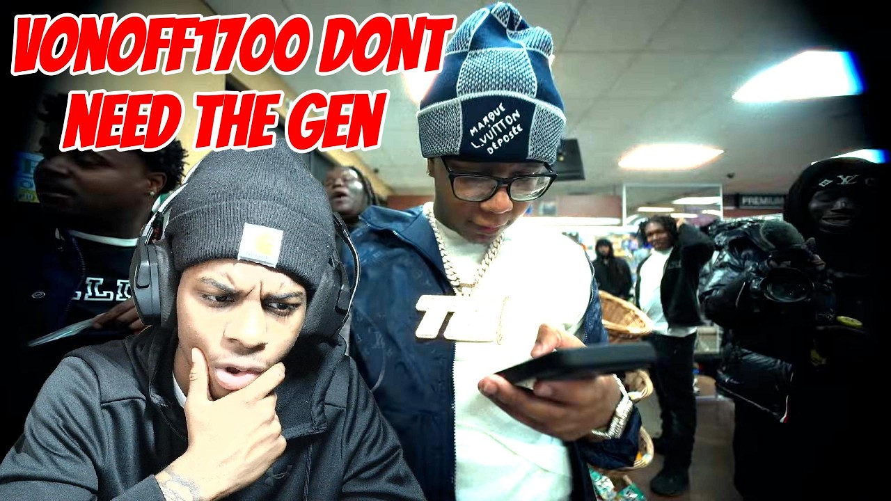 VONOFF1700 TREATING THE OPPS !VonOff1700 - Get Tough (Official Video) reaction