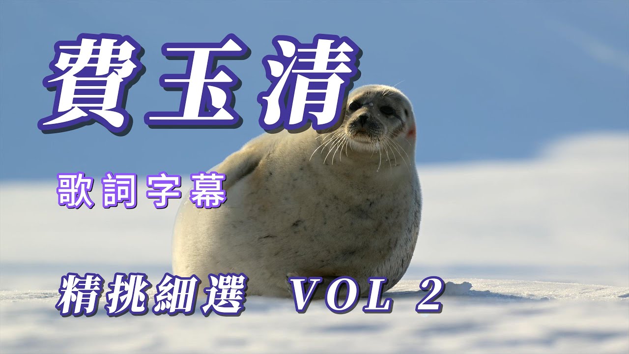 （費玉清）（精挑細選）感謝支持 vol 2 （喜歡是我動力  謝謝朋友j👽👽👽👽👽👽