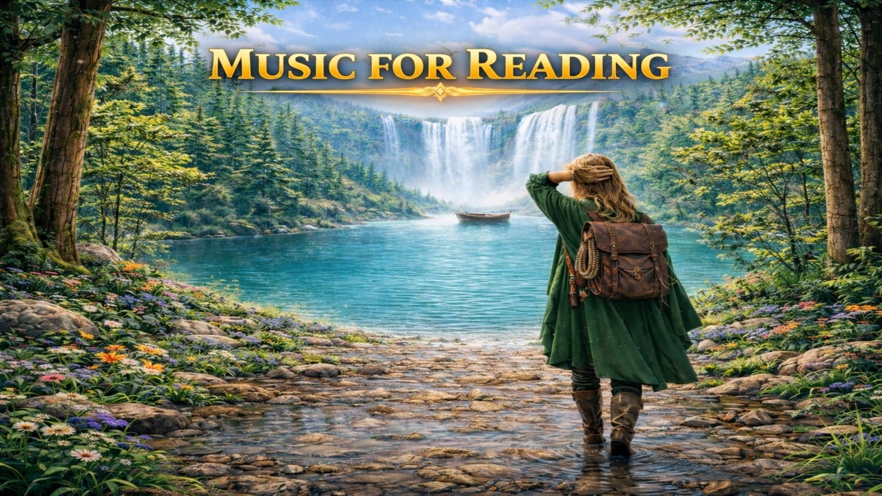 Escape the Noise IV | Celtic Focus – Deep Work Waterfall Ambience