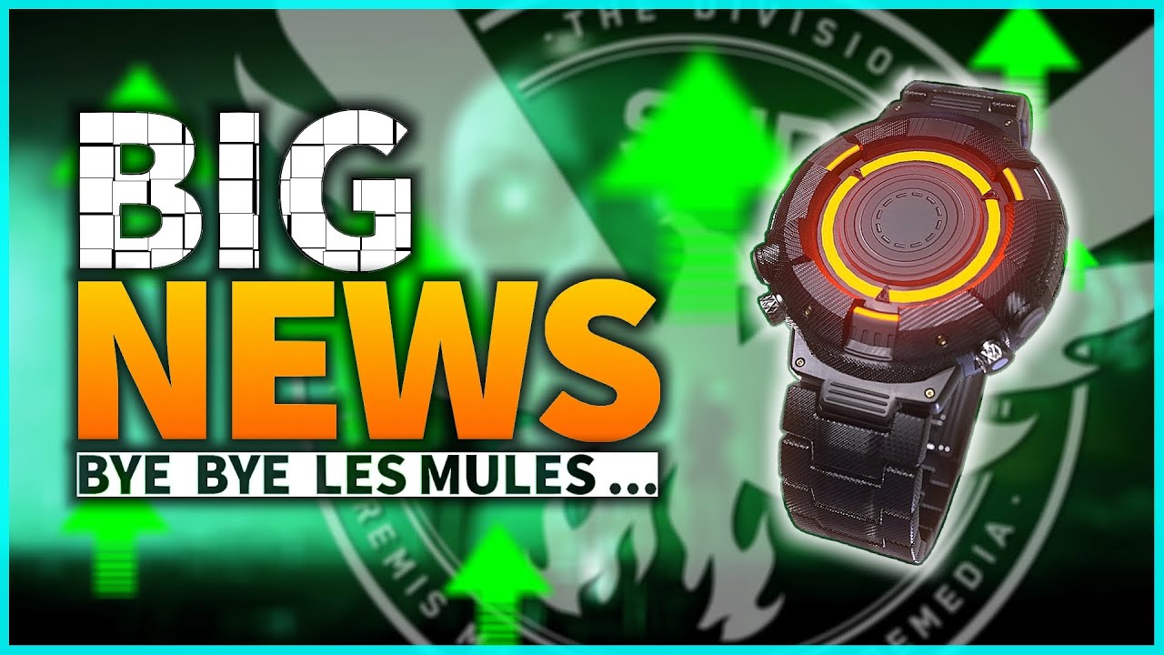 The Division 2 - Gros changement ! Refonte de la montre et des points SHD ! #tu24 #thedivision2