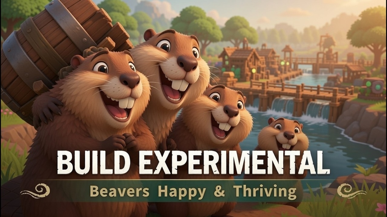 S04 EP14 - FINALMENTE LANÇOU TIMBERBORN 1.0 - BUILD EXPERIMENTAL começando do zero!