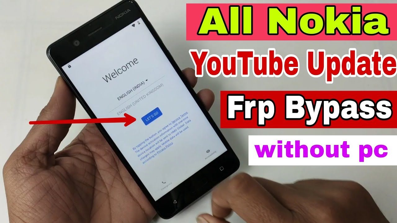 ALL Nokia Youtube Update FRP Bypass / Google Account Bypass Without Pc New Trick 100% OK